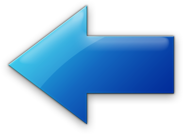 Big Left Arrow Icon - Blue Left Arrow Icon (420x420), Png Download