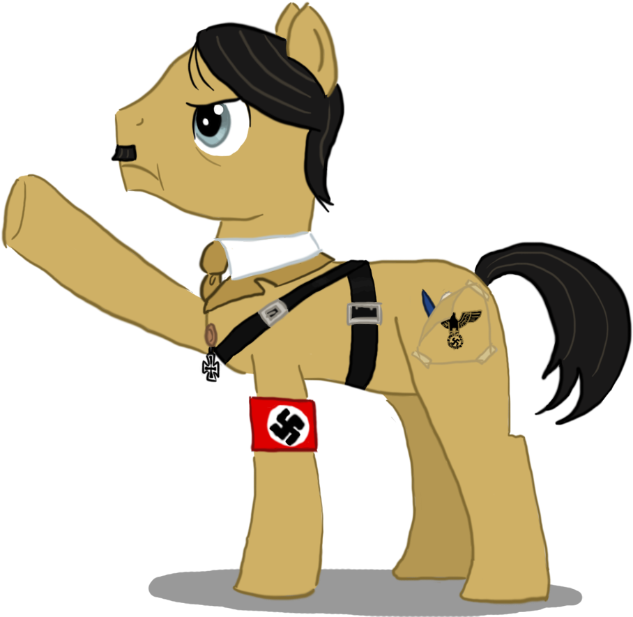 Adolf Hitler, Armband, Heil, Nazi, Ponified, Safe, - Adolf Hitler (1000x957), Png Download