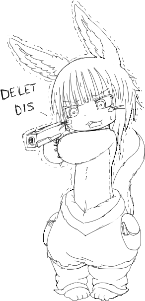 Https - //i - Imgur - Com/tqne8gg - Made In Abyss Nanachi Funny (325x630), Png Download