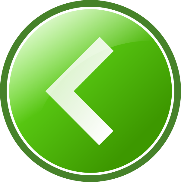 Left Arrow Button Svg Clip Arts 600 X 601 Px (600x601), Png Download