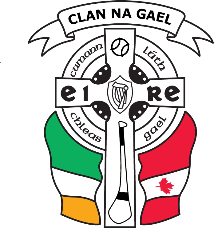 Clan Na Gael Hurling Crest (800x800), Png Download