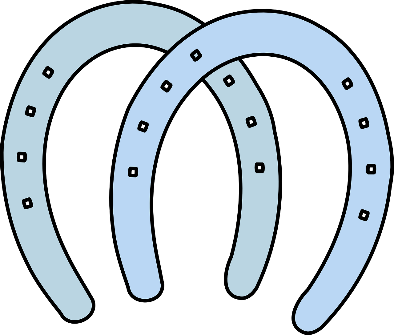 Horseshoe Clip Art Vector Free Clipart Images 2 Clipartix - Horseshoe Clipart (600x510), Png Download
