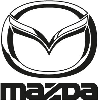 Logo Mazda Black Vector Free Download - Mazda Logo (400x400), Png Download