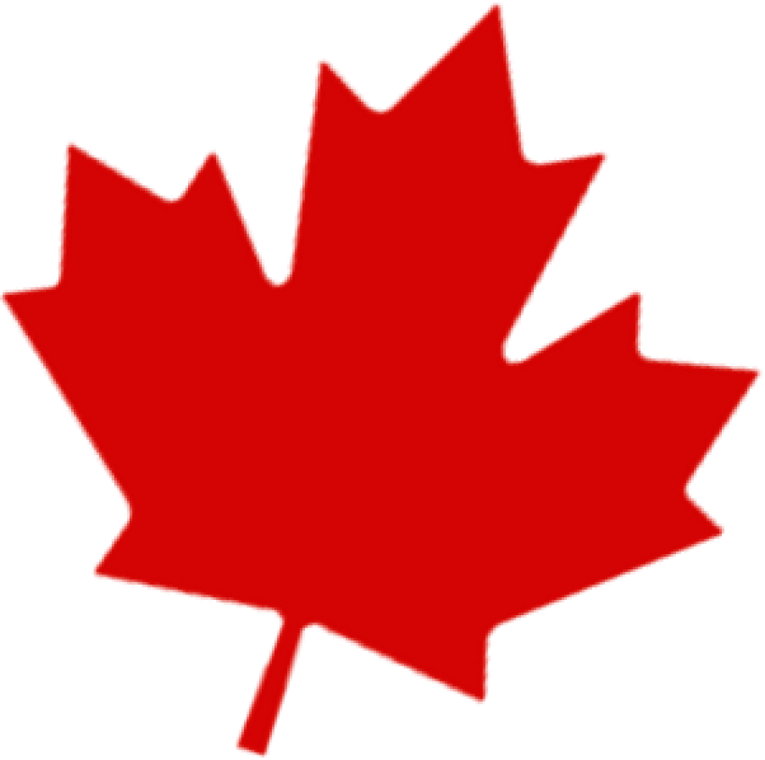 Free Png Canada Leaf Free Png Images Transparent - Canadian Maple Leaf Png (850x845), Png Download