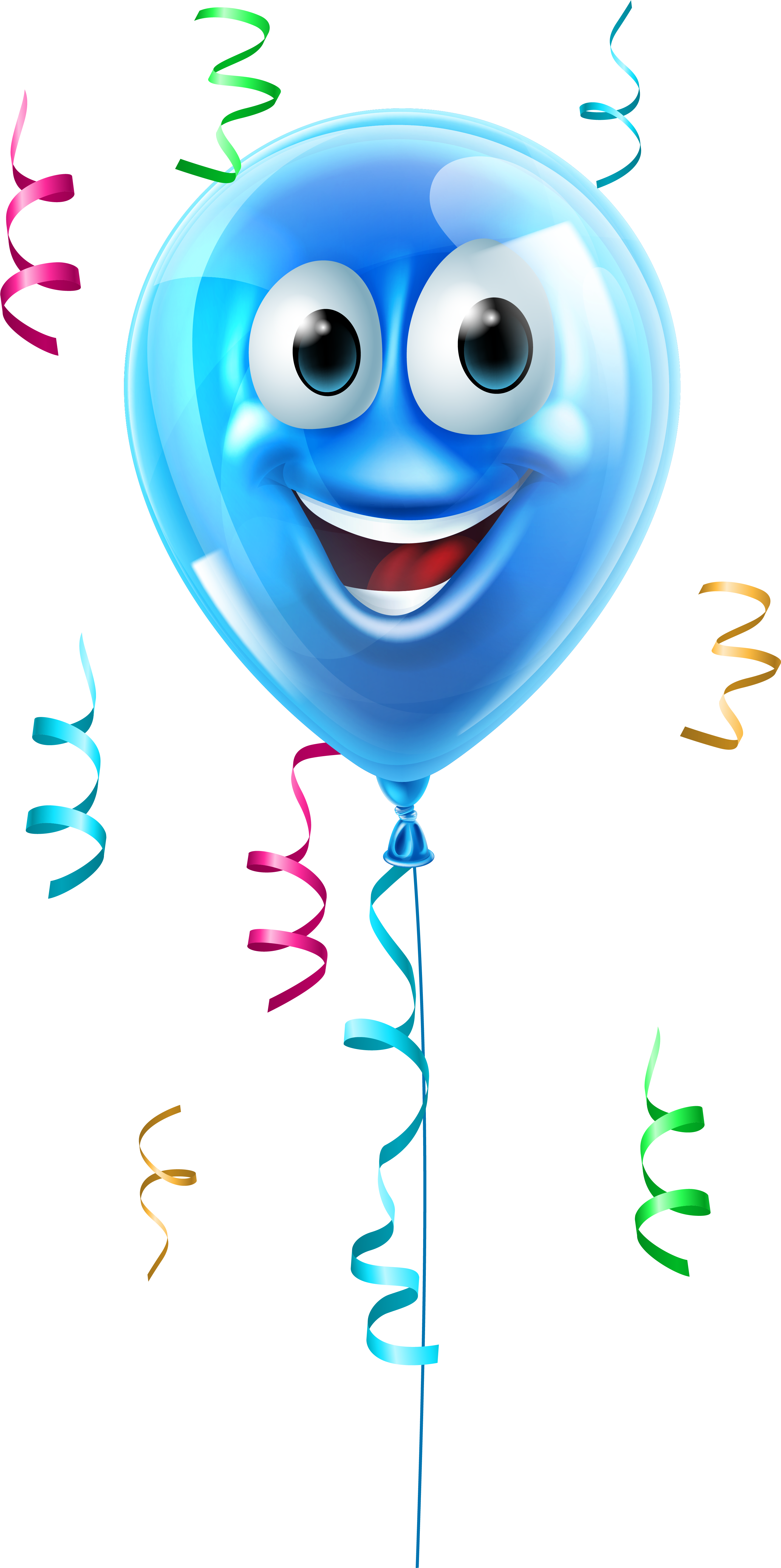Pin By Derm Design On Resources - Balloon With Face Png (3021x5884), Png Download