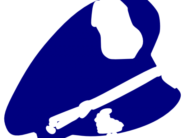 Cartoon Police Hat - Police (640x480), Png Download