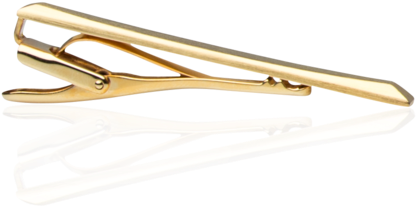 Gold Tie Clip - Collar Pin (480x720), Png Download