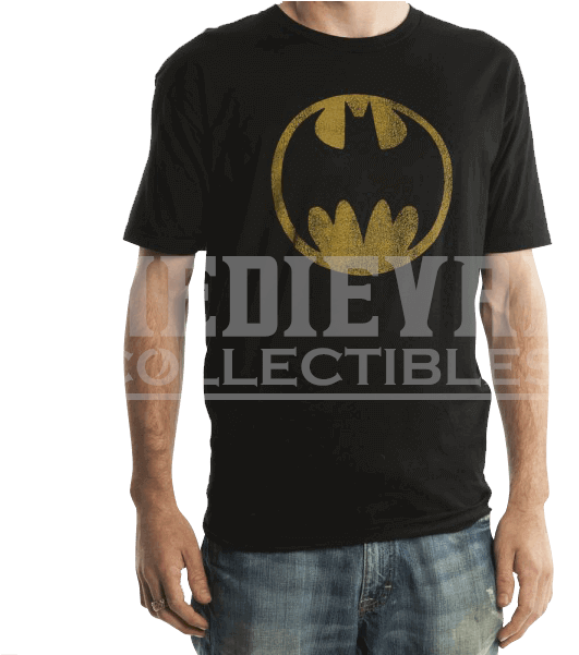 Bat Signal T-shirt - Batman Official T Shirts (600x600), Png Download