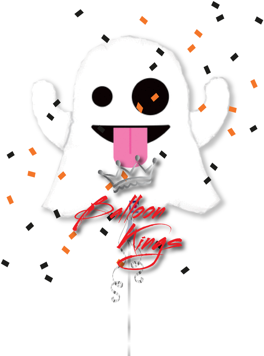 Emoji Ghost (1280x1280), Png Download