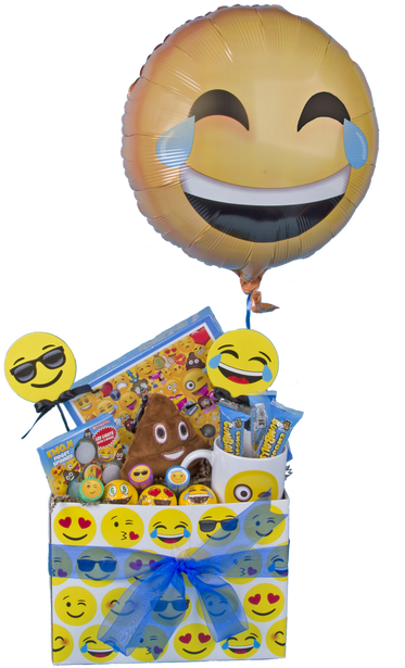 Emoji Basket By Soderberg's - Soderberg's Floral & Gift (431x659), Png Download