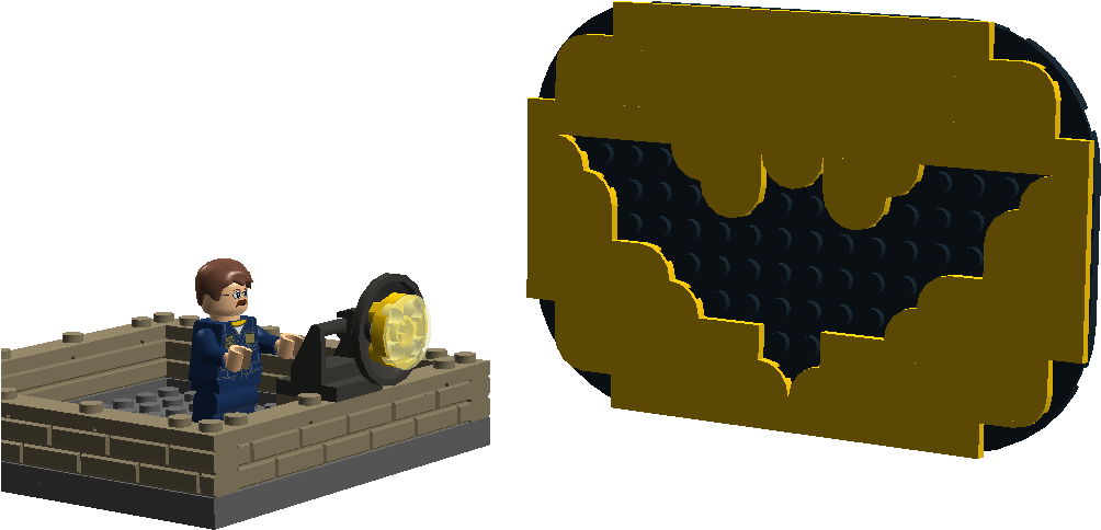 Bat Signal (1015x660), Png Download