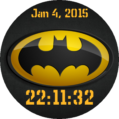 Bat-signal - Batman Candy Bar Wrappers (480x480), Png Download
