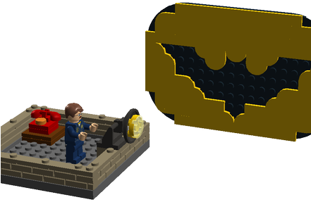 As Suggested Here Is An Update With A Minifig Scale - Lego (440x320), Png Download
