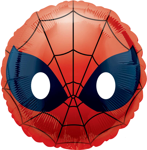 18" Spider-man Emoji Balloon - Emoji Spiderman (500x500), Png Download