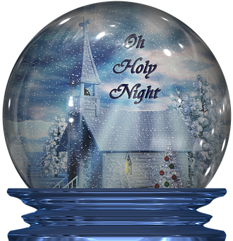 Christmas Holiday Decoration Winter Xmas S - Snow Globe (355x340), Png Download