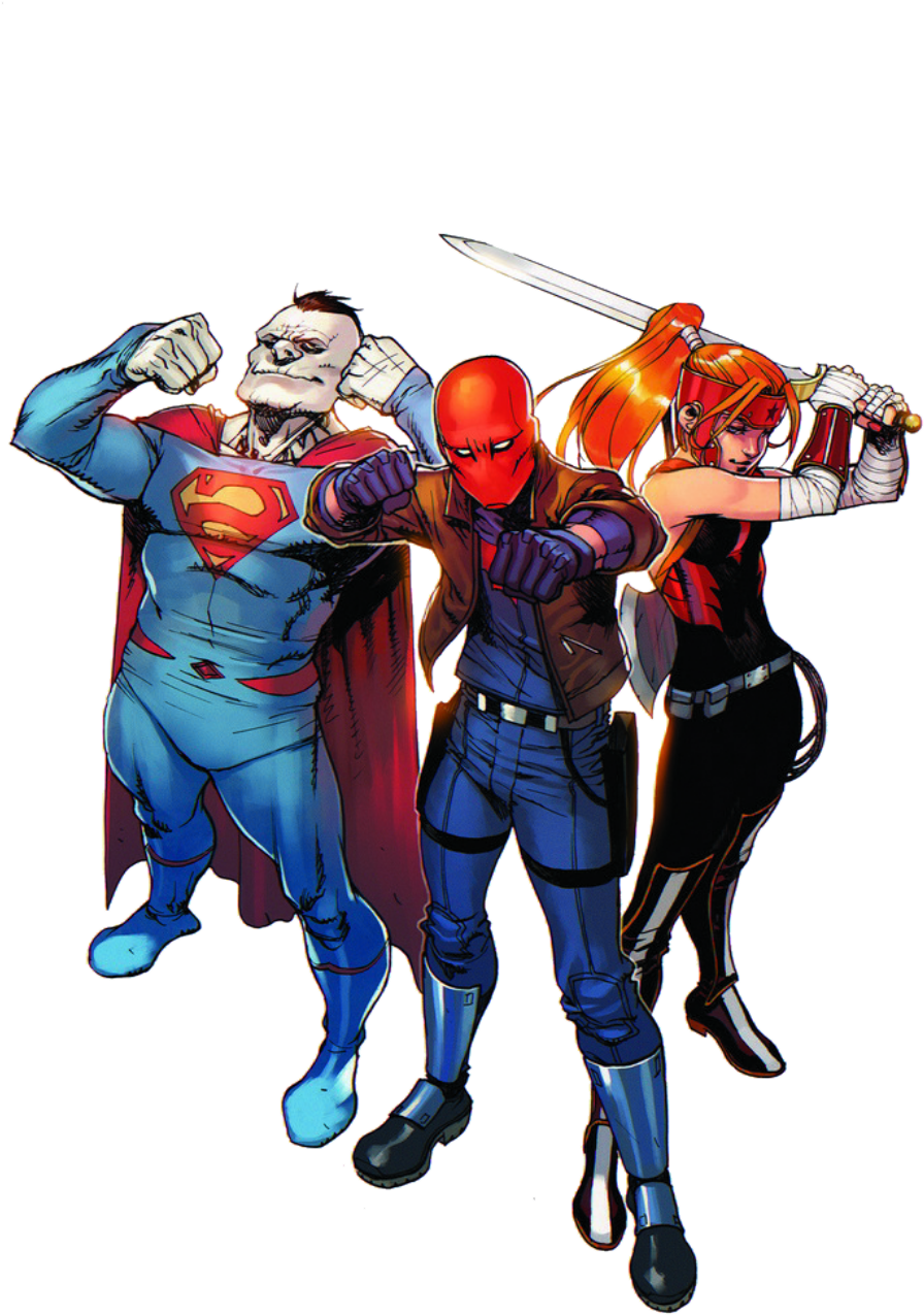 Png Black And White Download Red Hood The Outlaws Rebirth (1024x1571), Png Download