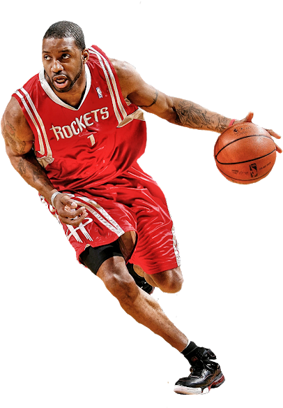 Photo - Tracy Mcgrady Png Rockets (530x663), Png Download