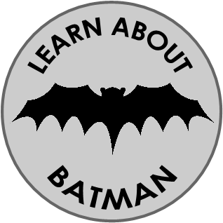 Batman Badge Batman - Bat (375x375), Png Download