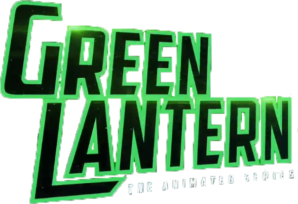 Green Lantern The Animated Series Text - Green Lantern The Animated Series Logo (588x404), Png Download