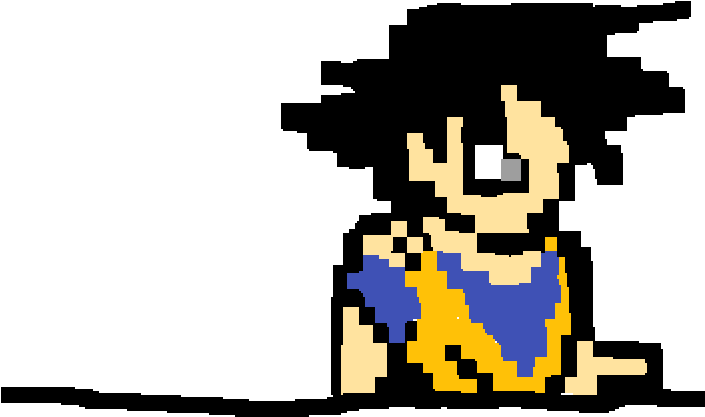 Goku From Dragon Ball Z - Goku (1000x1000), Png Download