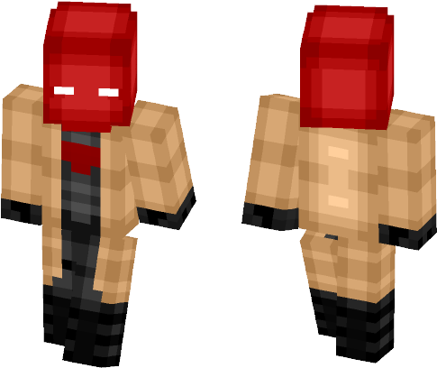 The Red Hood Earth-69 - Skin Minecraft Mobile Legends (584x497), Png Download