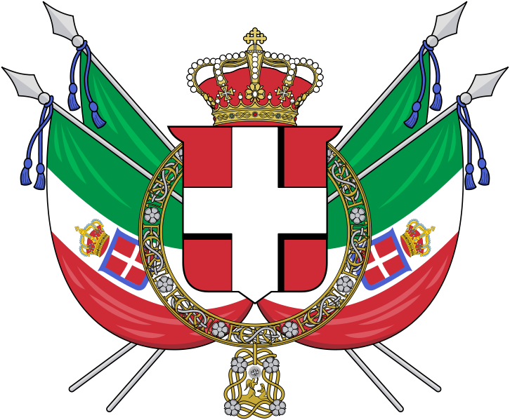 Coat Of Arms Of The Kingdom Of Italy - Coats Of Arms Italy (726x599), Png Download