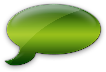 019233 Green Jelly Icon Symbols Shapes Comment Bubble - Icon (420x420), Png Download