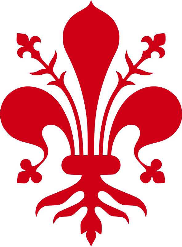 This Graphics Is Urban Sign Of Florence About Florence, - Firenze Symbol (591x800), Png Download