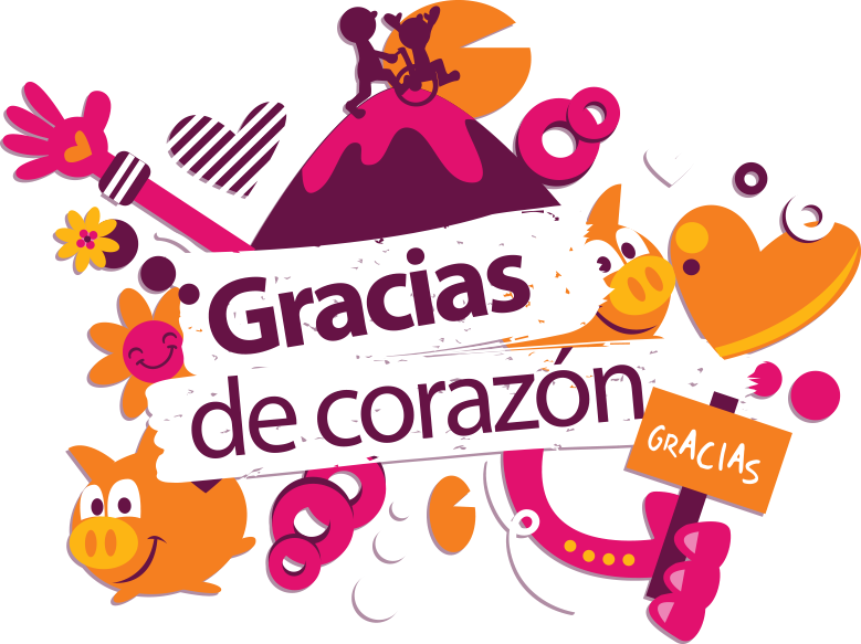 Gracias De Corazón - Teletón (779x583), Png Download