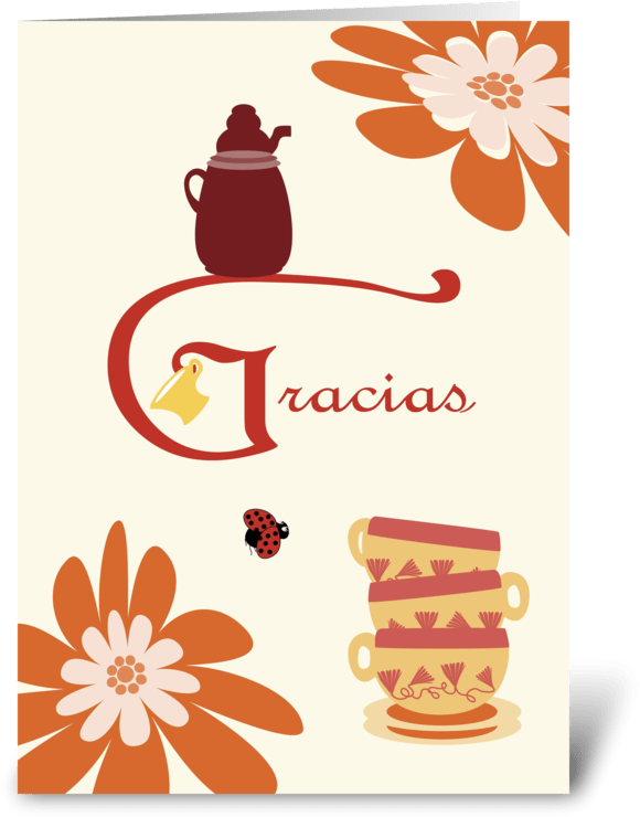 Gracias Greeting Card - Anil Photography (700x792), Png Download