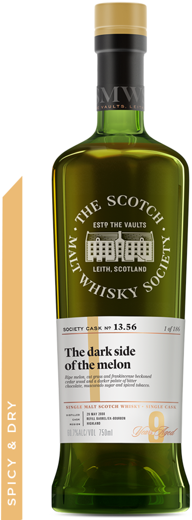 Cask No - 13 - - Scotch Malt Whisky Society (1013x1024), Png Download