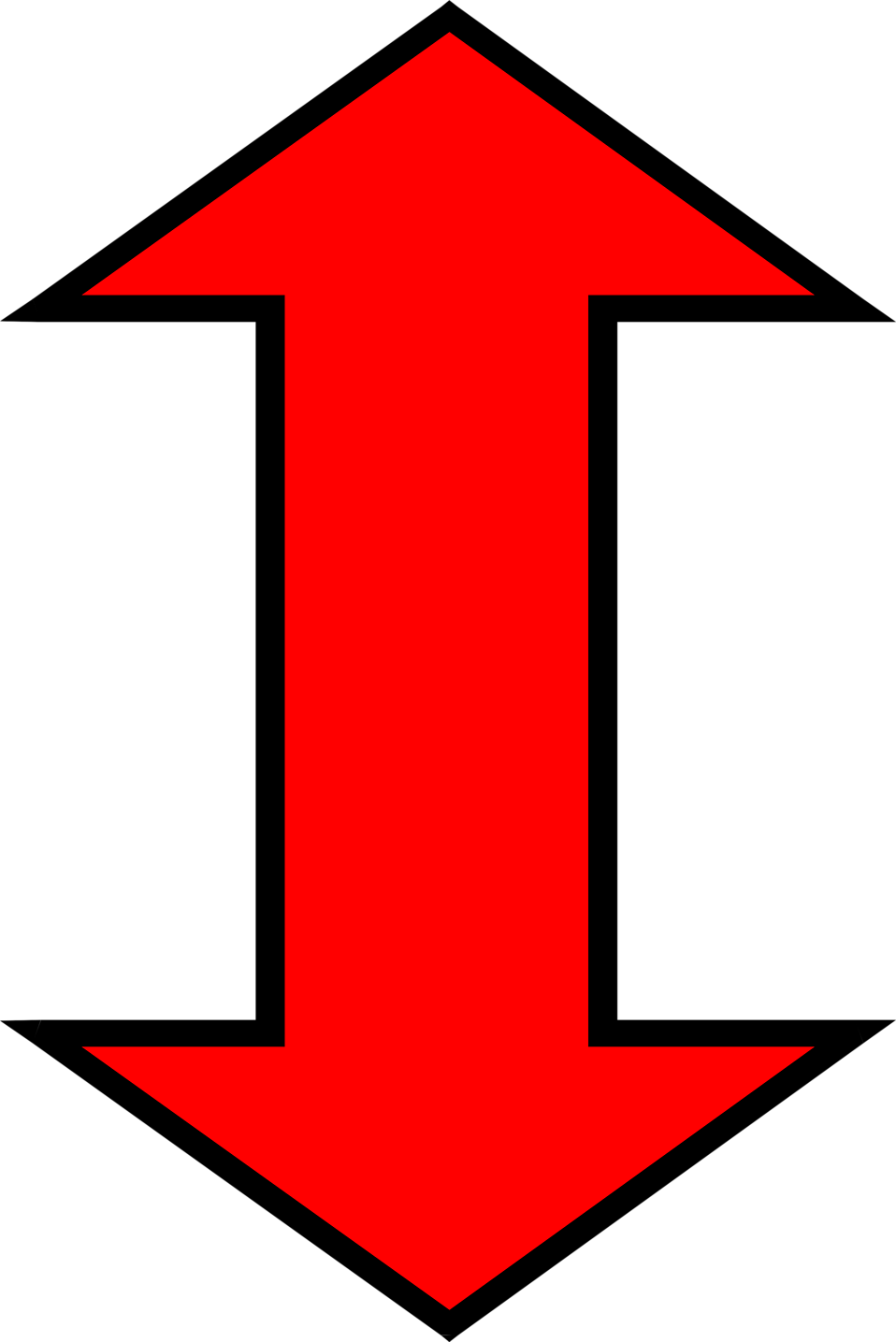 Arrows Red - Clip Art (958x1435), Png Download