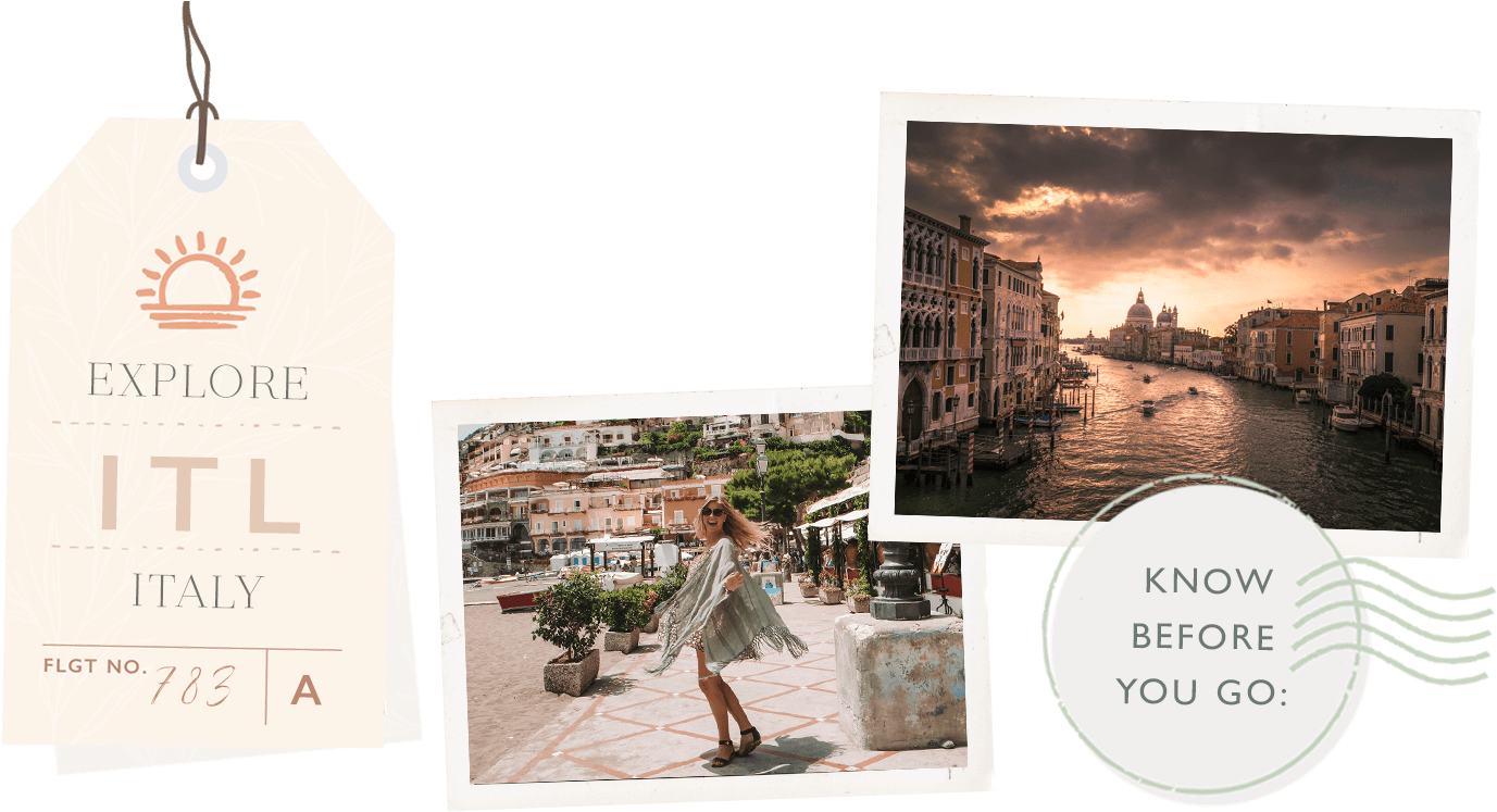 Italy Is A Must Visit Country, And One Of The Most - Travel Venice Italy: Blank Travel Journal; Travel Planner (1395x746), Png Download