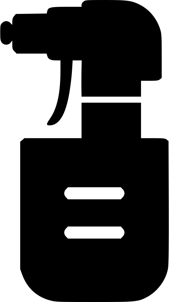 Water Spray Bottle (550x980), Png Download