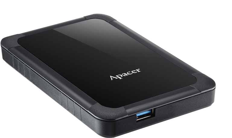 Ac532 Shockproof Portable Hard Drive - Wireless Storage (960x500), Png Download