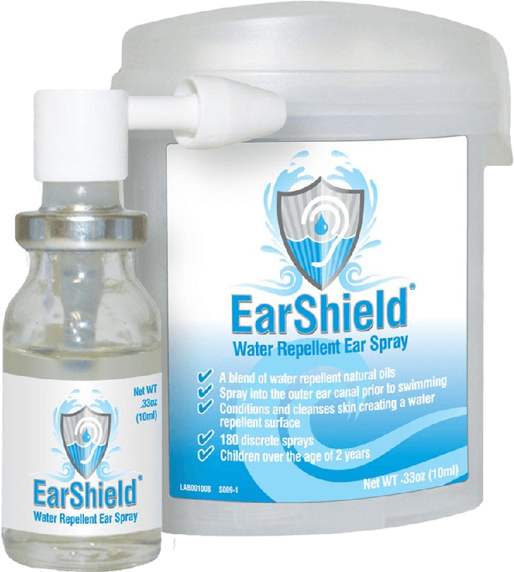 Earshield Water Repellent Ear Spray (1000x1000), Png Download