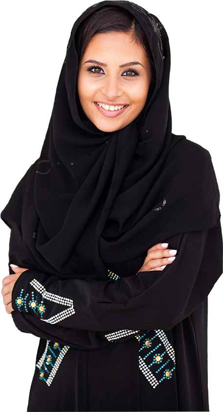 Black Business Woman Png - Arab Business Woman Png (556x840), Png Download