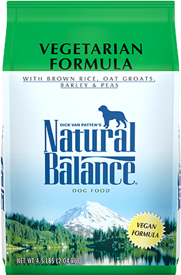 Vegetarian Dry Dog Formula - Natural Balance Vegetarian Dog Food (400x400), Png Download