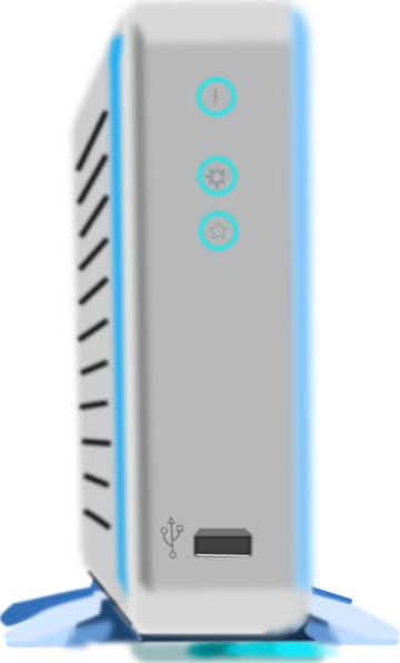 Thin Client Clipart (360x596), Png Download