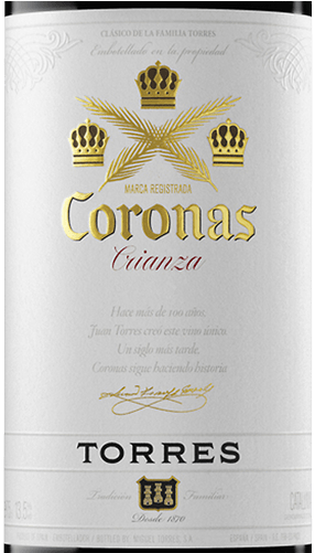 Torres Coronas Crianza 2014 (375x500), Png Download