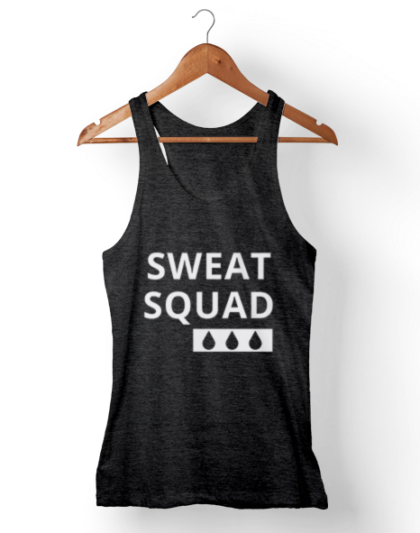 Women's Sweat Squad Tank - Pumpkin Vest Mens Womens Girls Halloween Vest Top Scary (469x600), Png Download