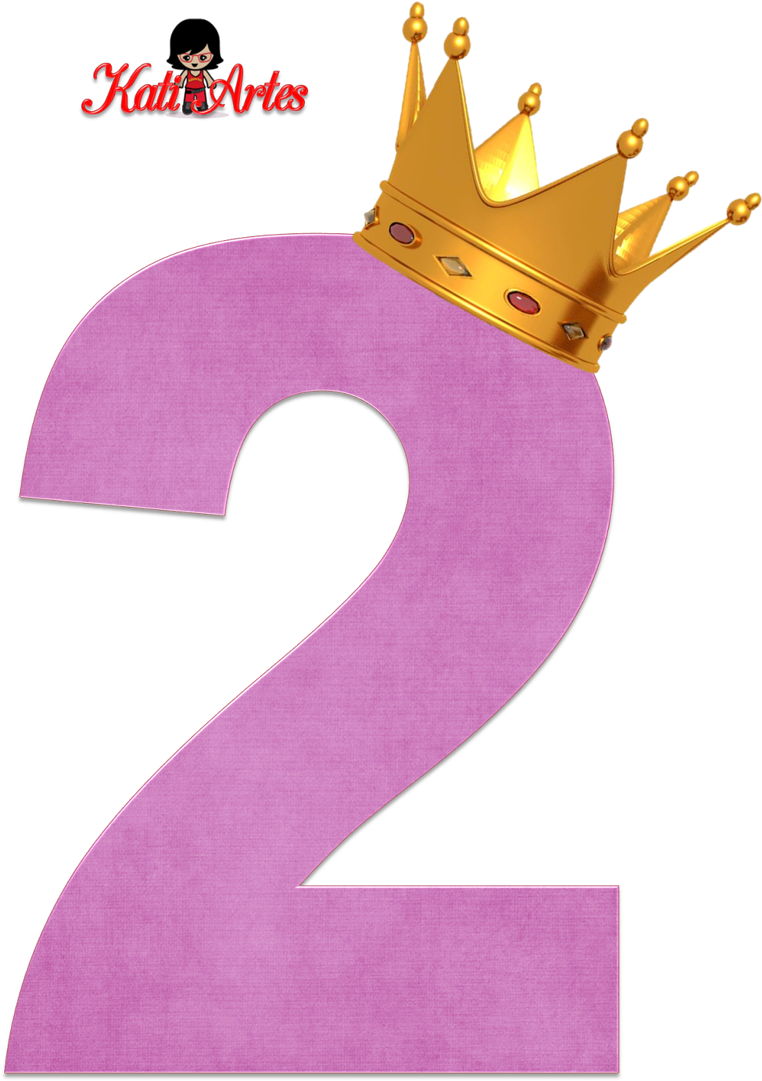 Alfabetos De Números Violeta Claro Con Coronas - 3 Princesa Sofia (1133x1600), Png Download