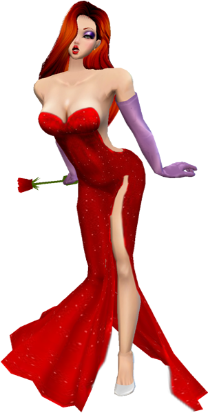 Jessica Rabbit Png (600x600), Png Download