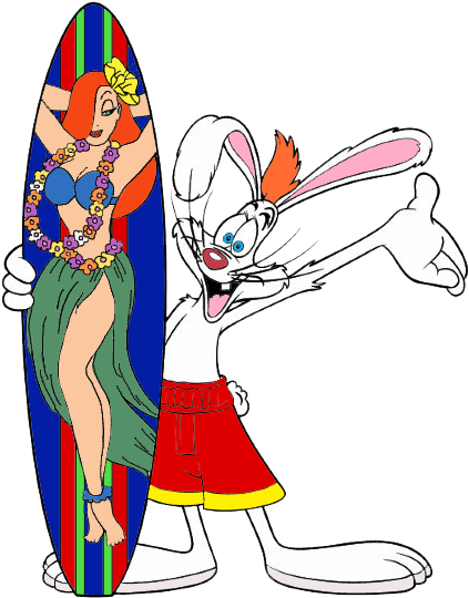 Jessica Rabbit Clipart - Roger Rabbit Clipart Kid (443x555), Png Download