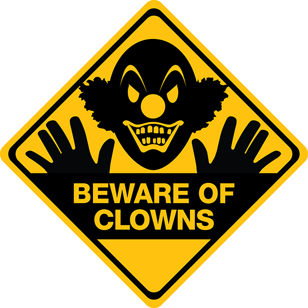 Scary Road Sign Png (600x600), Png Download