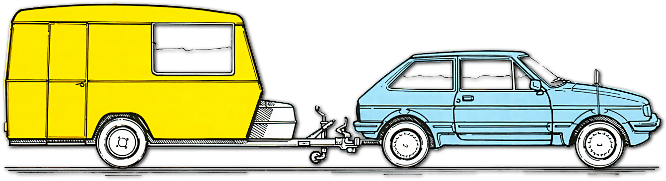 Car And Caravan - Car And Caravan Png (1461x400), Png Download