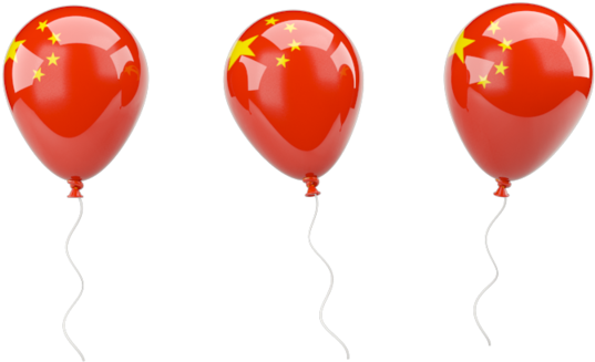Illustration Of Flag Of China - Pakistan Flag Balloon Png (640x480), Png Download