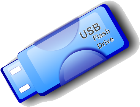 Clip Arts Related To - Usb Flash Drive (524x427), Png Download