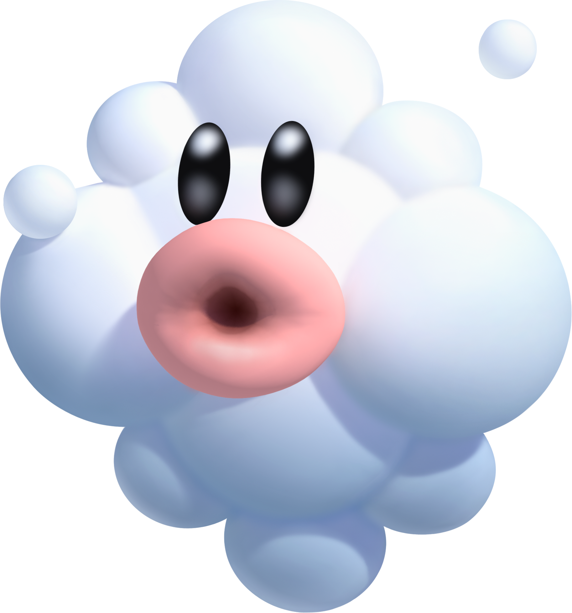 Clipart Cloud Mario Bros - New Super Mario Bros Wii Foo (1826x1956), Png Download