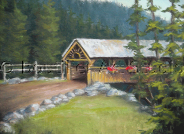 Covered Bridge - Bridge (600x600), Png Download